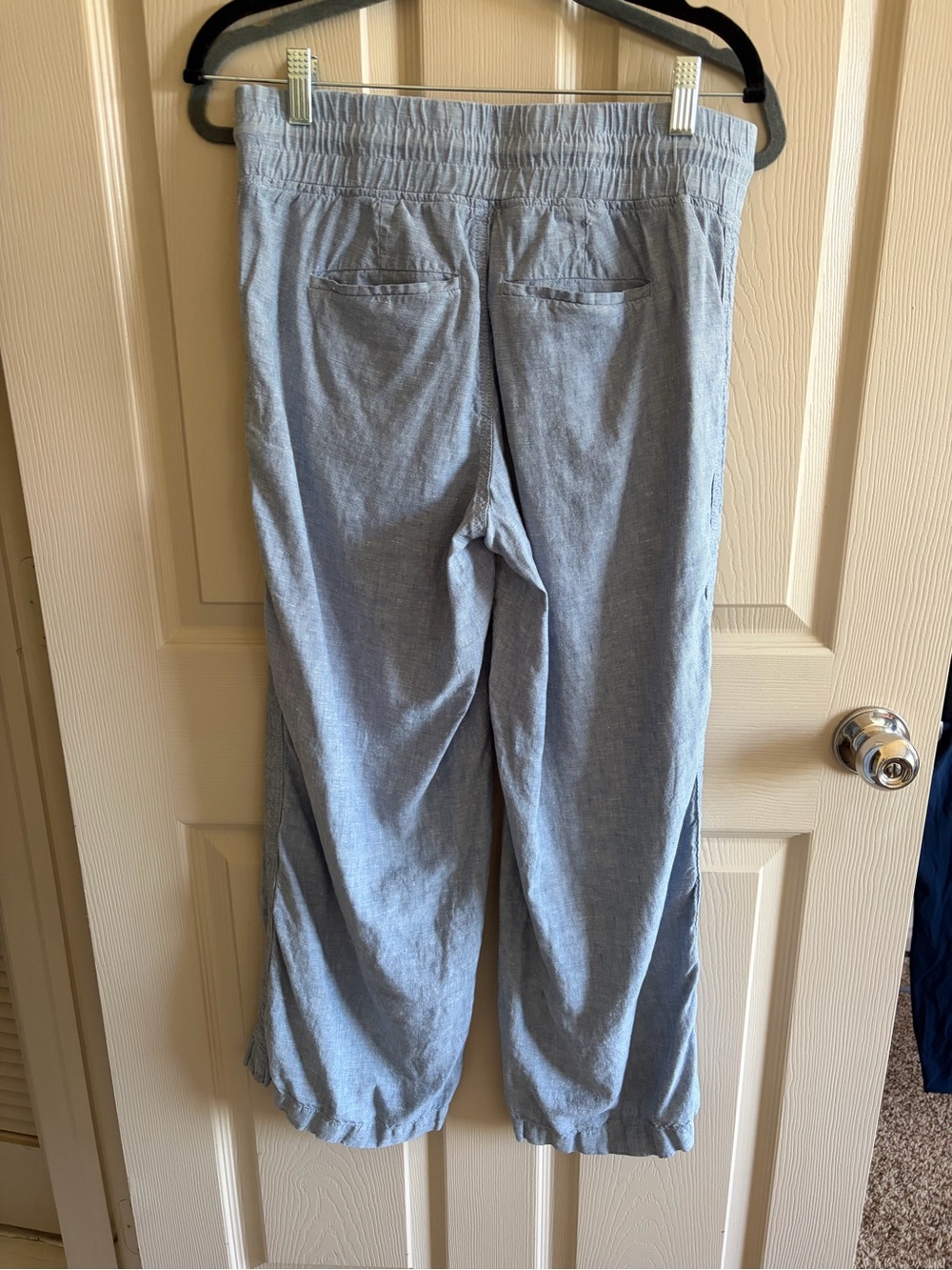 Linen Athleta Summer Pants in Chambray - Picture 2 of 7